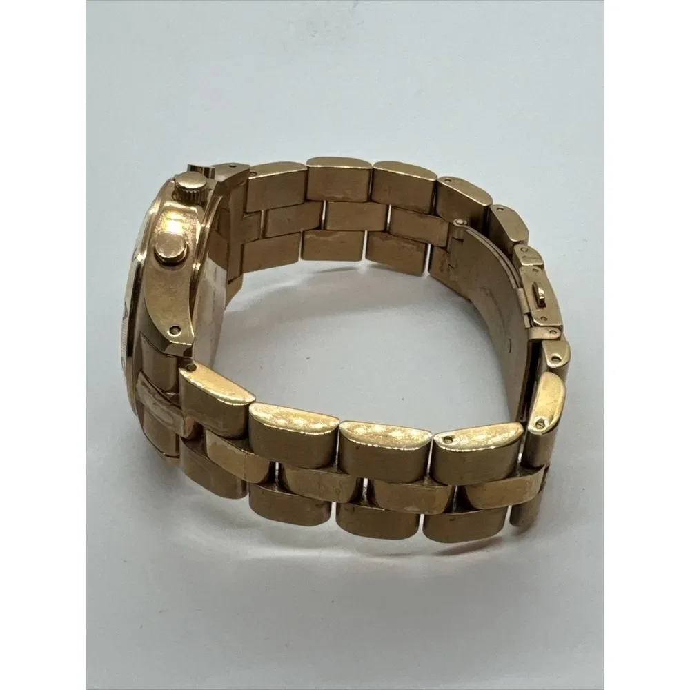 Marc Jacobs Blade MBM3102 Women's Stainless Steel Analog Gold Dial Watch JNA738